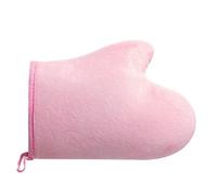 Guanto Applicatore Marrone Chiaro - Guanto In Velluto Lavabile Riutilizzabile, Accessorio Di Precisione Con Pollice Integrato | Applicatore Ideale Per Mousse Corpo Spray Crema Viso Donna Abbronzatura