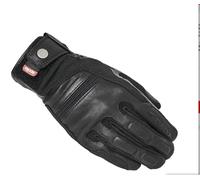 GUANTO APRILIA MISURA M IN PELLE NERA Tessuto flex tenax in Nylon 6.6 elastico
