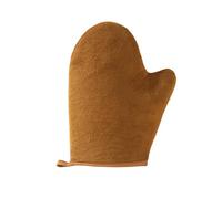 Guanto autoabbronzante a doppio lato con pollice ultra morbido guanto abbronzante double face finto abbronzante applicatore (marrone)