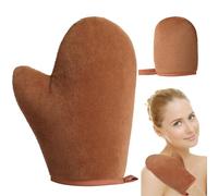 Guanto Autoabbronzante,GeeRic Guanti Autoabbronzanti per Applicazione Autoabbronzanti Riutilizzabile Morbido Guanto Abbronzante su Entrambi i Lati per Lozioni per Prendere il Sole