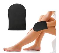 Guanto autoabbronzante per applicare uniformemente l'abbronzante finto per un look impeccabile e senza striature, applicazione istantanea per il viso falso abbronzante, guanti a doppio lato, previene