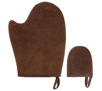 Guanto Autoabbronzante Viso E Corpo,2PCS Autoabbronzante Guanti,Guanto Applicatore Autoabbronzante,Doppia Faccia Guanto Autoabbronzante per Crema Abbronzante Corpo,Sunless Tan Mitts Applicatore