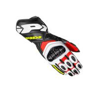 Guanti In Pelle Spidi Carbo 7 Rosso Giallo Fluo 3XL