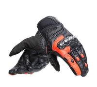 DAINESE DAINESE - Guanti Carbon 4 Short Nero / Fluo-Rosso L
