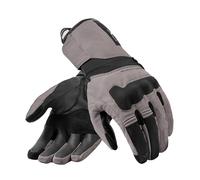 Revit Convergent H2O Guanti impermeabili da motocicletta, grigio/nero, Taglia L