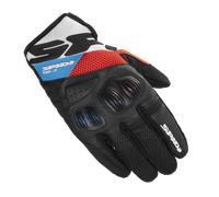 Guanto Corto FLASH-R EVO Nero Rosso Azzurro - SPIDI - UE: L