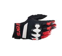 Guanto Corto HALO Leather Nero Rosso ALPINESTARS - UE: 2XL