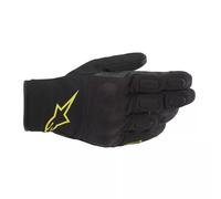 Alpinestars S Max Drystar Guanti motociclistici impermeabili, nero-giallo, taglia 3XL per maschi