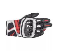 Guanto Corto SP X AIR CARBON V2 Nero Bianco Rosso - ALPINESTARS - UE: XL