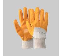 GUANTO COTONE/IMPREGNATO NBR GIALLO Tg 9 Guanti Lavoro (Paia 12)