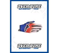 GUANTO CROSS ALPINESTARS RADAR FLIGHT TAGLIA L ROSSO BLU BIANCO MX OFF ROAD QUAD