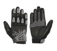Guanto Cross Moto Enduro Off Road Pelle Tessuto Corto Estivo Protettivo