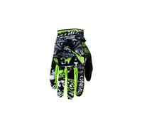 O'Neal Guanti Matrix Youth Glove Attack – per bambini, palmo ventilato, Nero/Giallo Fluo S