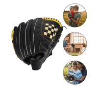 Guanto da baseball da 1 pc Glove di softball pratico (nero ) guanto da baseball