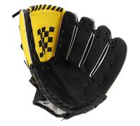 Guanto da baseball da 1 pc Glove pratico di softball (nero ) PU GLOVE