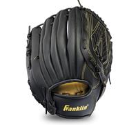 Guanto da baseball e softball Franklin Sports - Field Master - Guanto da baseball e softball nero/oro, 13"""" per lanciatori destrimani