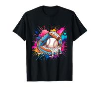 Guanto da Baseball Ice Cream Drip Colorful Trendy Ragazzi Drip Maglietta