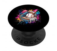 Guanto da baseball Ice Cream Drip Colorful Trendy Ragazzi Drip PopSockets PopGrip Adesivo
