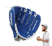 Guanto da baseball per giovani e bambini - Guanto da ricevitore in pelle PU | Gùanto da T-balĺ ispessito con palmo imbottito, robusto Gùanto da allenamento per principianti ed educazione fisica