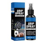 Guanto da calcio Grip Spray | 100 ml di colla antiscivolo a lunga durata | Spray guanti da calcio | Adatto per calcio, pallavolo, baseball, golf, tennis, sport di racchetta, bowling, atleti e