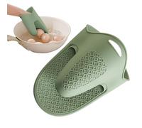 Guanto da forno in silicone, resistente al calore, antiscivolo, impermeabile, resistente al calore, per cuocere, cucinare e friggere ad aria