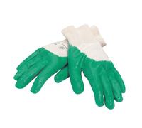 Guanto da giardinaggio LUX-TOOLS nitrile S