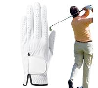 Guanto Da Golf Per Uomo, Per Mano Sinistra Guanto Traspirante Giocatori, Design Ergonomico A Muffola Con Grip Protettivo Per Ciclismo Tennis Unisex E Motociclismo