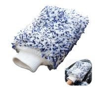 Guanto da Lavaggio Auto in Microfibra Ultra Morbida, Estremamente Assorbente, Ideale per Rimozione dello Sporco Ostico, Adatto a Tutti i Tipi di Veicoli, Supporto a Startup Innovativa - 1 Pezzo