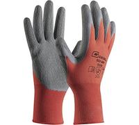 Guanto da Lavoro Eco Grip | Rosso/Grigio | manico perfetto | 1 Coppia, Multicolore, 709690