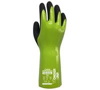 Guanto Da Lavoro WONDERGRIP CHEM DEFENDER WG-658L Chimico Nitrile Nylon 12 Pezzi