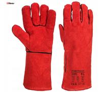 Guanto da saldatura invernale - Rosso, XL PORTWEST