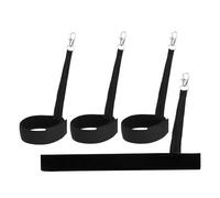 Guanto da sci regolabile, 2,54 x 25,4 cm, con cinturino elastico da polso, anello di fissaggio elastico, per snowboard, pendolarismo, camminata, uomini, donne, adolescenti, adulti, sciatori