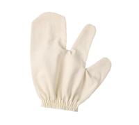 Guanto di lavaggio del bagno di seta con polsino elastico per doccia corpo scrubber asciugamano esfoliazione singolo