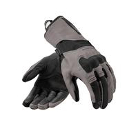 Revit Convergent H2O Guanti impermeabili da motociclista femminile, grigio/nero, Taglia XL