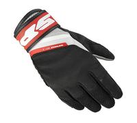 Spidi Neo-S Guanti da moto da donna, nero-bianco-rosso, taglia XS per donne
