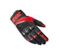 Spidi Power Carbon Guanti da moto da donna, nero-rosso, taglia M per donne