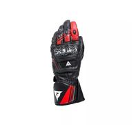 Guanti Pelle Dainese Druid 4 Black/Lava-Red/White Taglia:XXXL