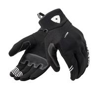 Revit Endo Guanti da moto, nero-bianco, taglia XL per maschi