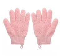 Guanto Esfoliante Guanti da bagno Un pezzo di cinque dita creativo casa corpo massaggio spugna guanti pigri elastico scrub fango