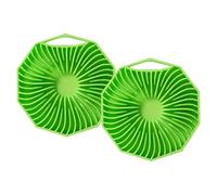 Guanto Esfoliante per Doccia | Scrub Esfoliante Per La Pelle Con Spazzola Massaggiante | 2 Pezzi Spazzola In Silicone Per Igiene Personale, Accessori Da Bagno Per Uomini E Donne