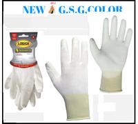 Guanto filo continuo nylon Superfine con lavorazione a 18 aghi, conf. 12 paia