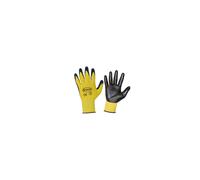 Guanto Giallo Spalmato Nitrile Colore Giallo / Nero Taglia 8 - Logica Professional