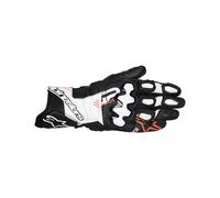 Guanto GP PLUS V3 Bianco Rosso Fluo ALPINESTARS - UE: S