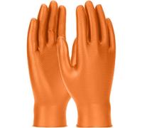 Guanto GRIPPAZ ARANCIO (50pz) tg. L