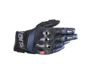 Guanto HAROK LEATHER Nero Blu ALPINESTARS - UE: 3XL