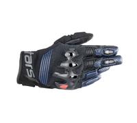 Guanto HAROK LEATHER Nero Blu ALPINESTARS - UE: S