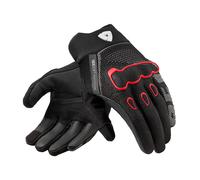 Revit Hyperspeed 3 Guanti da motocicletta, nero-rosso, taglia S per maschi