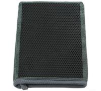 Guanto in argilla per lavaggio auto, in microfibra per la rimozione delle macchie, riutilizzabile, strumento per dettagli per auto, moto, barche, blu (un piccolo esagonale grigio)