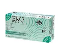 GUANTO IN LATTICE SUPERFICIE LISCIA TALCATO 100 PEZZI ARTICOLO EKO 8