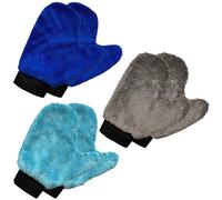 Guanto in microfibra per la pulizia, 6 pezzi, guanto per lavaggio auto, in pile corallo per dettagli auto, senza pelucchi, per casa e cucina, strumento morbido per il lavaggio